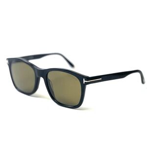 Tom Ford  TF 595 01J  Eric-02 Sunglasses Black 55mm FT0595 Authentic